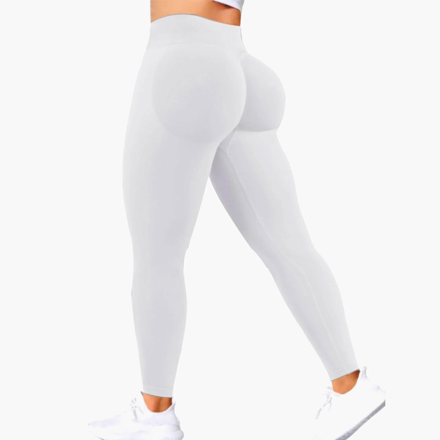 Women Gym Yoga Training Pants Three Leg High Waist Peach Hip Tight Nine Leg Pants Elastic Sports Pants with Logo